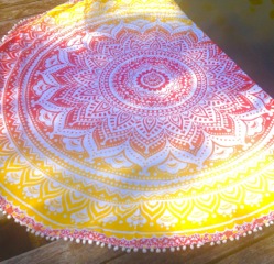 Mandala Round Beach Blanket